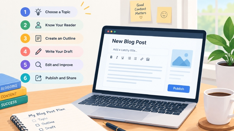 how to write your first blog post